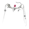 Collar Retro de Perlas Artificiales con Borlas, Diseño de Moda, Gargantilla Elegante, Accesorio para Vestido de Novia