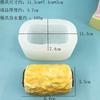 Sanduíche de fio de porco molde de amassar filme de silicone ferramenta le diy virar à mão forma de chocolate para assar qualidade alimentar