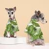 Corgi Bixiong Filhote de Cachorro Pequeno Bomeifadou Primavera e Outono Fino Pet Dog Gato Teddy Roupas Impressas Roupas de Primavera