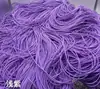 Gomas de Pelo Hexagonales Delgadas de Alta Elasticidad de 2 mm Bandas de Goma Accesorios para el Cabello Cuerda de Mano No Necesita Atar Cordones de Zapatos