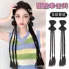Xuchang coleta femenina Chica caliente del Milenio una pieza coleta doble trenza de lazo natural y2g trenza de boxeadora