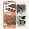 Mesa de centro de madera maciza sala de estar mesa de centro para el hogar preparación de té balcón de apartamento pequeño mesa de centro mesa para tomar té mesa auxiliar pequeña integrada mesa baja