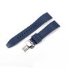 Correa de Goma 22mm Correa de Liberación Rápida Ajuste Shuttle Tiantie Chengmei Dudu Comcas Reloj Seiko de Fluororubber