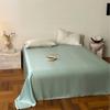 Producto Individual de Cama Lenzing Tencel Austriaco Verano Seda Seda de Hielo Doble Color Puro Cama Sábanas de Cama Funda Nórdica Funda de Almohada Cama Sábanas de Cama