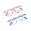 Gafas infantiles anti luz azul sin graduación material TR90 para niños de 4 a 10 años marco para lentes de miopía infantil protección sin graduación