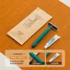 Artículos de tocador desechables para hotel Papel Kraft Hotel B&B Cepillo de dientes Pasta de dientes Peine Set de cuchilla Personalización