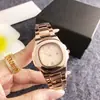 Reloj de Diseño Exclusivo Color Oro Rosa con Esfera Blanca y Calendario, Textura de Lujo Ligero, Adecuado para Ir al Trabajo y Citas, Reloj de Pulsera Casual para Mujer