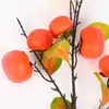 Fruta Artificial Laranja Dourada flor artificial decoração de interior arranjo de flores decoração de casamento romã laranja fruta da sorte flor artificial