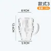Vaso de Cerveza de Barril Acrílico Vaso de Cerveza de Plástico PC Vaso Octagonal Bar KTV Antirrompible Vaso de Cerveza para Comer Taza de Té