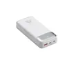 Power bank modelo 2026, gran capacidad, 20000 mAh, con cable incorporado, carga superrápida de 22.5W, portátil y ultradelgado