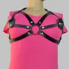 Roupas Eróticas de Bondage Estilo Europeu e Americano, Produtos de Couro para Amarração e Provocação, Brinquedos Sexuais Corporais Sexy para Adultos, Restrições Sm