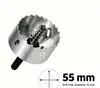 Machado de Máquina Métrica HSS 6542, Macho de Corte de Rosca de Alta Dureza para Aço Carbono Ferro Cobre Máquina de Perfuração Ferramenta