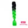Xuchang en stock, trenza de doble color, trenza jumbo, peluca africana, trenza sucia, trenza degradada, cabello, venta al por mayor