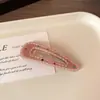 Pinza para el Pelo de Acetato Estilo Coreano de Gama Alta Colorida Forma de Gota de Agua Pinza Nueva para Flequillo y Cabello Lateral para Mujeres