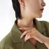 Marca Europeia e Americana Exagerada Corrente Pesada Zircônia Cadeado Colar Pulseira Titânio Aço Colar Feminino P300-F032