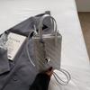 Bolso Coreano Nicho Simple Moda para Mujer 2025 Verano Nuevo Estilo Mini Bandolera Teléfono Móvil Bolso Cuadrado Pequeño