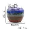 Cristal Natural Amatista Jade Piedra Colorida Gema Natural Empalme Artesanía Colgante Adornos Suministro Transfronterizo