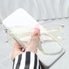 2539 Gafas Nuevas Anti Luz Azul Moda Celebridad de Internet Montura Grande Moda Montura para Gafas de Miopía Hombres y Mujeres Tendencia Color Té Frío Gafas Lisas