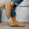 Zapatos de trabajo planos laFol ZapatosndrkyCt color caramelo o E18090WoCa tela negra blanca gris