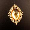 Nueva placa de flor de aleación hebilla de diamante zapatos ropa bolso joyería accesorios de aleación fabricantes de joyería diy vendiendo oro
