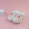 Pantuflas Perforadas Estilo Padre-Hijo para Uso en Exteriores, Zuecos de Playa Gruesos de Moda, Accesorios de Verano de Moda Estilo Ins al por Mayor