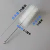 Cepillo de Nylon, Cepillo de Mango Largo para Limpieza de Textiles, Cepillo Industrial de Plástico con Alambre Elástico para Tubos de Ensayo de Vidrio, Cepillo para Pies de Husillo