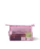 Fabricante Produz Sacos de Armazenamento de Cosméticos de Malha, Necessaires Femininas Estilo Coreano, Sacos de Higiene Pessoal Portáteis para Viagem