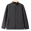 Nueva Chaqueta Cardigan de Senderismo de Lana Gruesa de 420 g Cálida Cómoda Cortavientos Manga Raglán Cremallera Cuello Alto Cardigan con Capucha