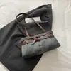 Bolsa con Hebilla de Cinturón Simple de Moda Nueva Otoño/Invierno 2026 Diseño Retro Tendencia Bolso de Hombro Único Bolso de Axila