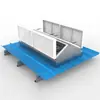Clarabóia de extração de fumaça com ligação de incêndio janela triangular de iluminação e ventilação telhado janela de liga de alumínio fábrica de janelas proteção contra incêndio janela elétrica