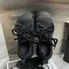 Mocasines de Plataforma de Moda para Mujer, Nuevos Zapatos de Cuero Retro con Punta Redonda Otoño 2026, Zapatos de Tacón Único de Nicho para Mujer