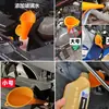 Embudo de Plástico Multifuncional de Cuello Largo Adecuado para Lubricantes Automotrices, Aceite de Motor, Agua, Combustible Diésel, Queroseno