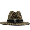 Sombrero de Vaquero Occidental Hombres Mujeres Gorra de Viaje de Cuero Sombrero de Vaquero Occidental