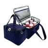 Bolsa Térmica Bolsa de Gelo Isolada Oem Material Interno Espessado À Prova D'água Portátil 6 Latas Lona Lancheira Personalização