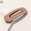 Qiyue Clip Lateral Colorido Esmerilado Clip Grande para el Cabello Lavado de Cara Clip de Una Palabra Clip Lateral Sencillo Clip para Flequillo Clip de Pico de Pato Tocado