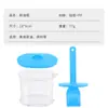 Pincel de Silicone para Óleo Transfronteiriço Pote para Óleo de Tempero de Cozinha Pincel para Churrasco Pincel para Assar Resistente a Alta Temperatura Estoque Pronto Pincel de Fábrica Dividida