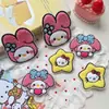 Parche Lindo de Dibujos Animados My Melody Gato Flequillo Herramienta Mágica para Ordenar el Cabello para Niños, Accesorio para el Cabello sin Rastro para Niñas