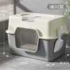 Bandeja Sanitaria para Gatos Completamente Cerrada, Extra Grande, Anti-Salpicaduras, Anti-Olores, Nuevo Tipo de Bandeja Sanitaria para Gatos, Inodoro para Mascotas, Ampliada y Engrosada, Venta Directa