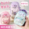 Bolsa de Alça Merleti Sanrio Miniatura Papelaria Conjunto Completo Bolsa Transversal Criativa Presente para Crianças Meninos Meninas