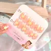 Venta Directa Personalizada de Fábrica Uñas Cortas, Medias y Largas para Manicura, Uñas Portátiles de Fototerapia Hechas a Mano, Pegatinas para Uñas, Estilo de Lujo Accesible 24 Piezas
