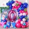 Balão de Látex com Filme de Alumínio para Festa Venda Quente Transfronteiriça com Fita Adequado para Decoração de Aniversário Cerimônia