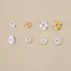 Cuentas Espaciadoras de Hoja de Loto Ondulada Rellenas de Oro de 18 Quilates Hechas a Mano para Pulseras, Colgantes y Collares de Nicho para Hombres y Mujeres al por Mayor