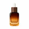 Frascos Dispensadores Cosméticos de Pronta Entrega do Fabricante, Frascos Quadrados Planos Transparentes em Formato U, 30ml 50ml, Materiais de Embalagem para Beleza e Skincare