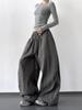 Calça Jogger Casual Nova Outono 2025 para Mulheres Altas Hiphop High Street Dança de Jazz Calças Esportivas Cargo Drapeadas