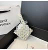 Bolsa de pérola nova de verão 2024 para crianças, fofa, estilo estrangeiro, de alta qualidade, para menina, com bolsa de mão, com contas, comércio exterior