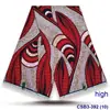 Comercio exterior buena calidad estilo transfronterizo tela batik de doble cara falda colorida para mujer tela estampada étnica en stock al por mayor