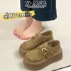Versión de Piel de Vaca de los Zapatos Birkenstock, Zapatos con Suela Gruesa para Aumentar la Altura para Mujeres Bajitas, Nuevo Modelo 2026, Adecuados para Combinar con Faldas, Mocasines, Zapatos de Plataforma