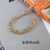 Accesorios de Joyería DIY Cuentas Hechas a Mano Cuentas Sueltas Pulsera Collar Cuentas Espaciadoras Material Cuentas de Fútbol de Vidrio de 32 Facetas Joyería