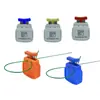 Sello giratorio a prueba de manipulación con precinto de plomo, sello de orejeta para medidores de gas y agua, sello de medidor desechable, sello de plomo de plástico para dispensadores de combustible