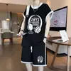 Camiseta sin mangas Traje casual para hombre con elegante y moderno Conjunto de atuendo deportivo de verano 2025 Nuevo Ins